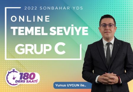GRUP C - YDS+YÖKDİL Sosyal Sonbahar 2022