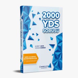 2000 YDS SORUSU Soru Bankası