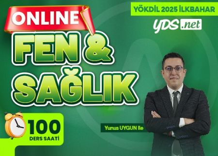 Yökdil Fen & Sağlık Yoğun Hazırlık ve Soru Çözümü- İlkbahar 2025