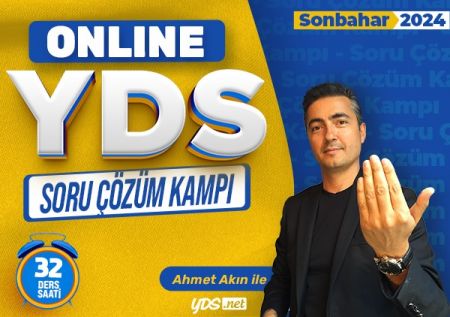 YDS Soru Çözüm Kampı - Sonbahar 2024