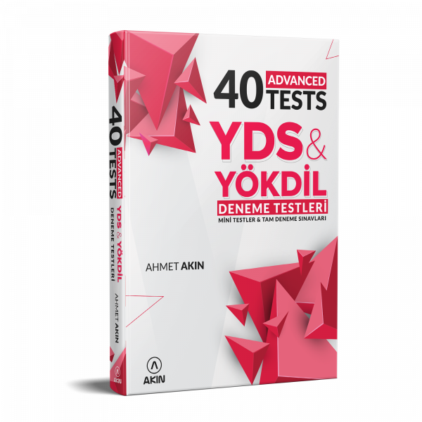 YDS SORU BANKASI 40 ADVANCED TESTS