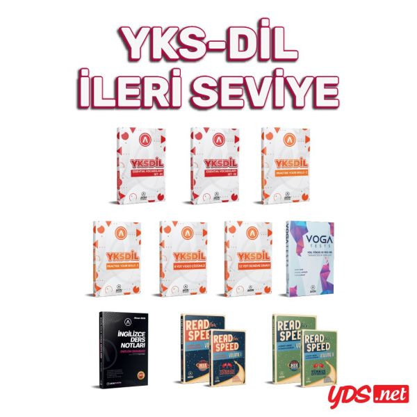 YKS-DİL 2024-2025 İLERİ SEVİYE KİTAP SETİ