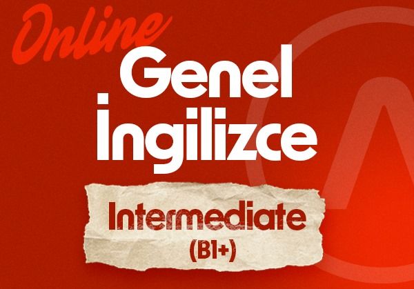 INTERMEDIATE (B1+) 23 Aralık 2024 Hafta İçi Akşam