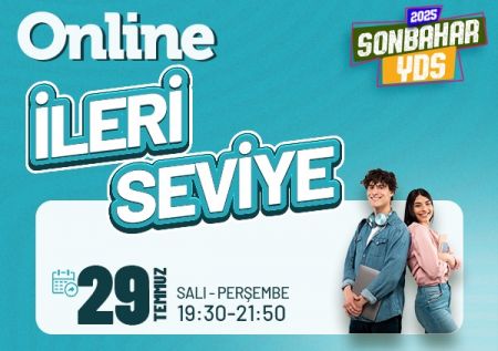 ONLINE İLERİ SEVİYE SONBAHAR YDS 2025