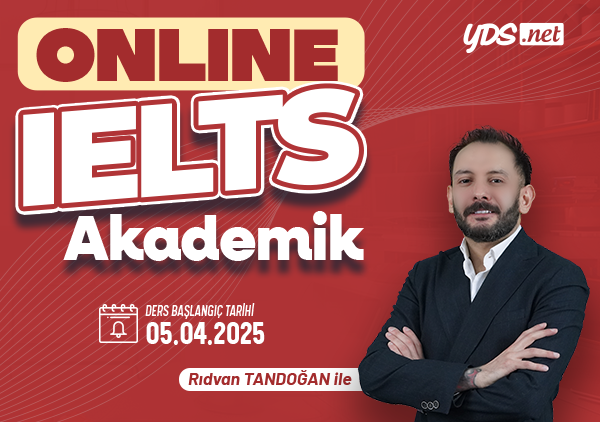 ONLINE IELTS HAFTA SONU NİSAN GRUBU-2025