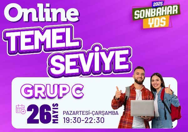 GRUP C - YDS+YÖKDİL SONBAHAR 2025