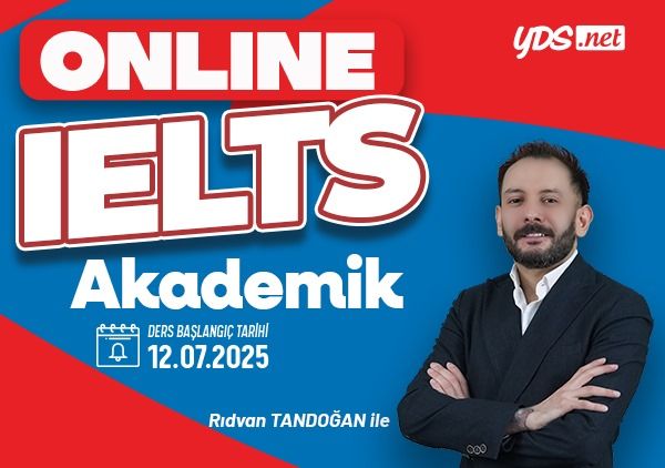 ONLINE IELTS HAFTA SONU GRUBU - TEMMUZ 2025