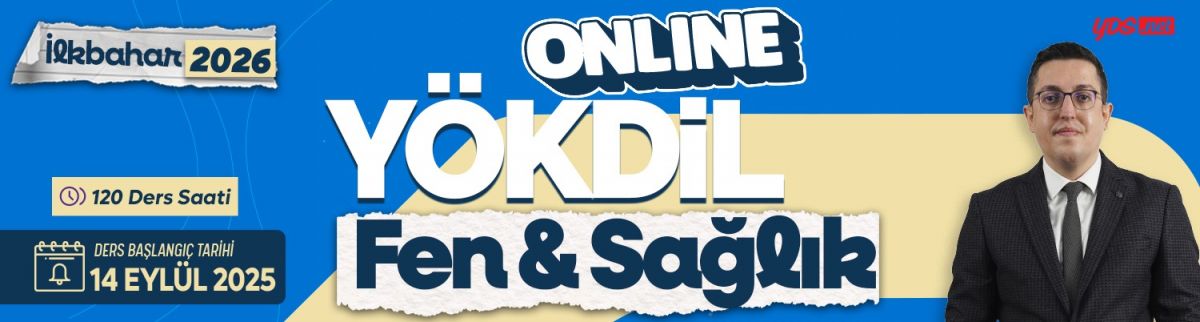 Yökdil Fen & Sağlık Yoğun Hazırlık ve Soru Çözümü- İlkbahar 2026