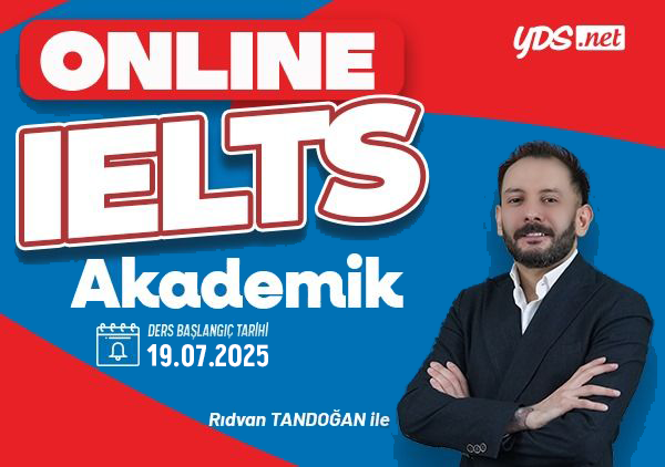ONLINE IELTS HAFTA SONU GRUBU - TEMMUZ 2025