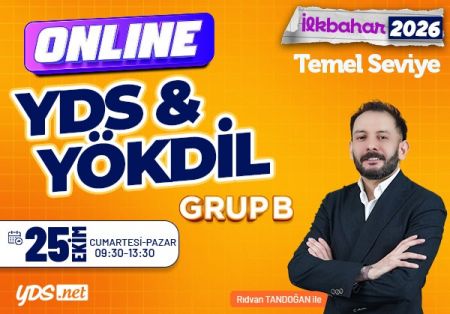 GRUP B - YDS+YÖKDİL İLKBAHAR 2026