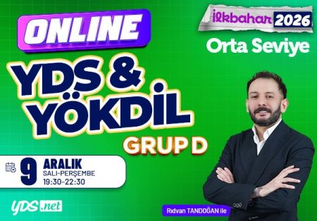 GRUP D - YDS+YÖKDİL İLKBAHAR 2026