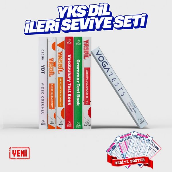 YKS-DİL İLERİ SEVİYE KİTAP SETİ