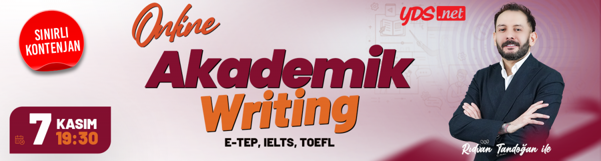 AKADEMİK WRITING