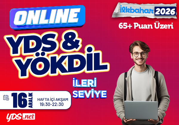 ONLINE İLERİ SEVİYE İLKBAHAR YDS & YÖKDİL 2026