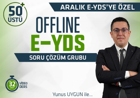 OFFLINE E-YDS SORU ÇÖZÜM GRUBU
