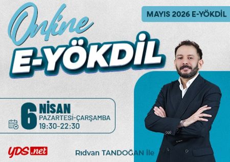 E-YÖKDİL Soru Çözüm Kampı - Mayıs 2026