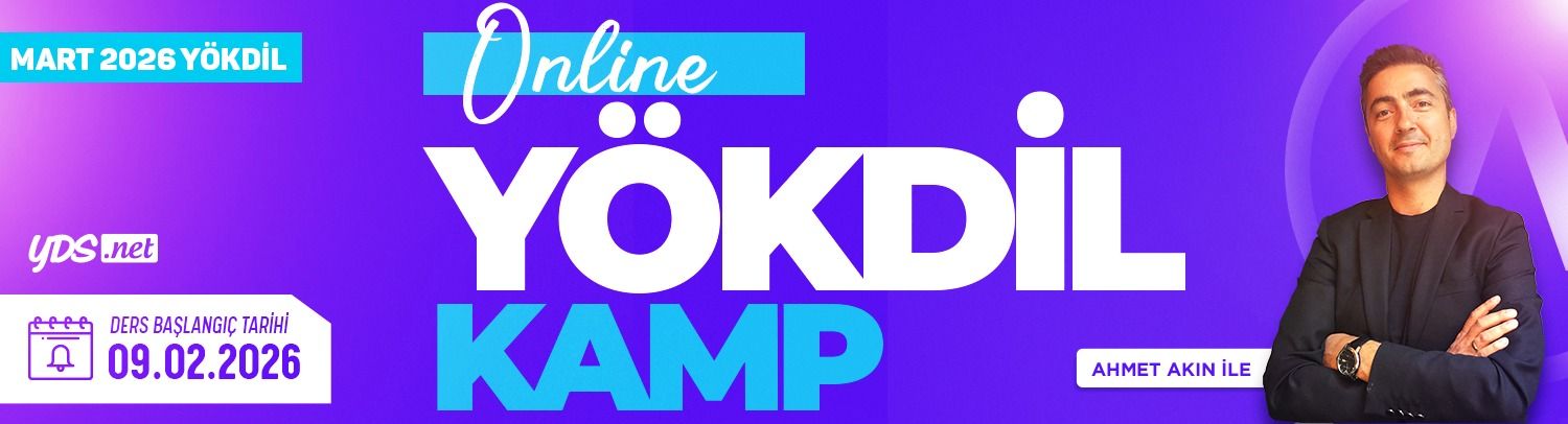 YÖKDİL SORU ÇÖZÜM KAMPI - Mart 2026