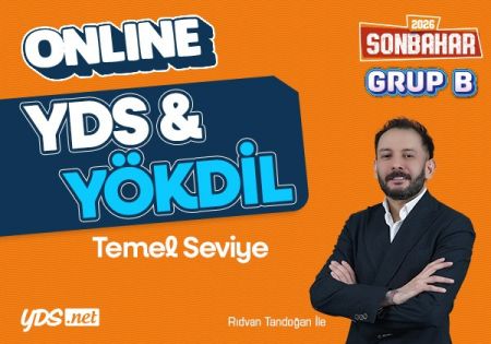 GRUP B - YDS+YÖKDİL Sonbahar 2026
