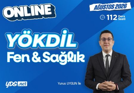 Yökdil Fen & Sağlık Yoğun Hazırlık ve Soru Çözümü- Ağustos 2026
