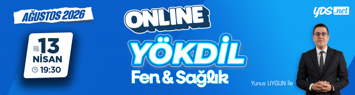 Yökdil Fen & Sağlık Yoğun Hazırlık ve Soru Çözümü- Ağustos 2026
