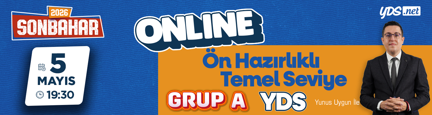 GRUP A - YDS & YÖKDİL SONBAHAR 2026