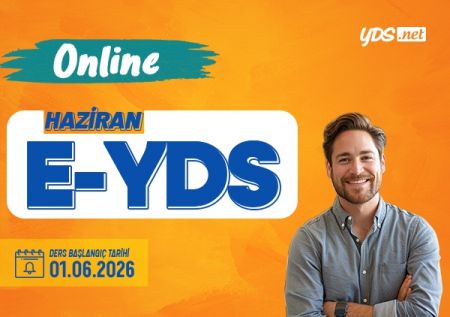 E-YDS Soru Çözüm Kampı - Haziran 2026