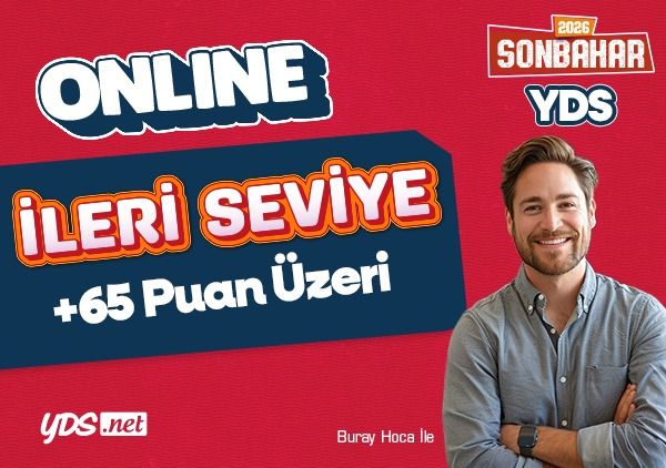 ONLINE İLERİ SEVİYE YDS & YÖKDİL 2026 SONBAHAR