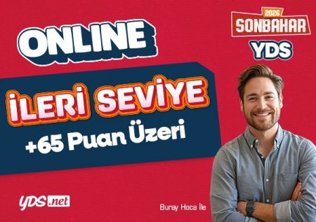 ONLINE İLERİ SEVİYE YDS & YÖKDİL 2026 SONBAHAR