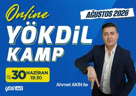 YÖKDİL SORU ÇÖZÜM KAMPI - AĞUSTOS 2026