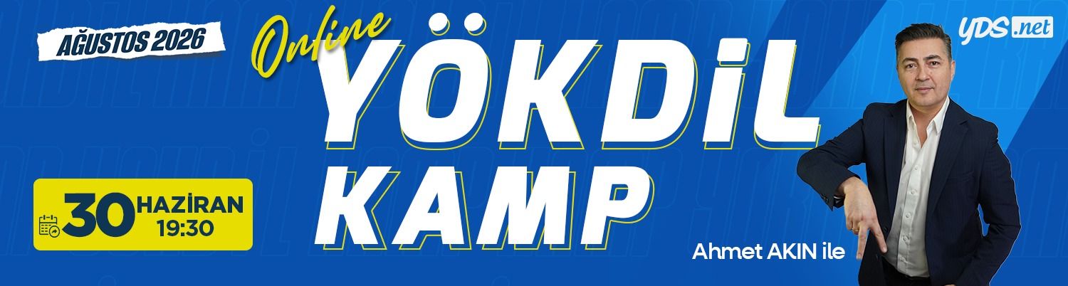 YÖKDİL SORU ÇÖZÜM KAMPI - Ağustos 2026