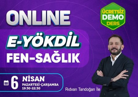 ONLINE E-YÖKDİL SAĞLIK & FEN BİLİMLERİ