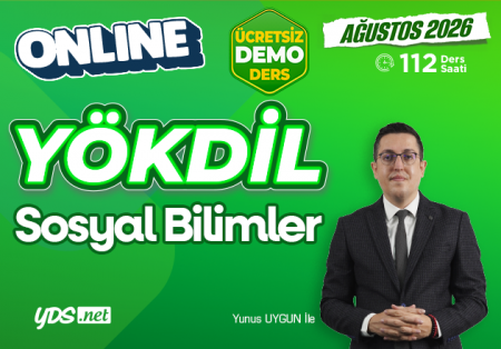 Yökdil Sosyal Bilimler Yoğun Hazırlık ve Soru Çözümü- Ağustos 2026-DEMO