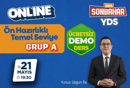 GRUP A-YDS & YÖKDİL SONBAHAR 2026- DEMO