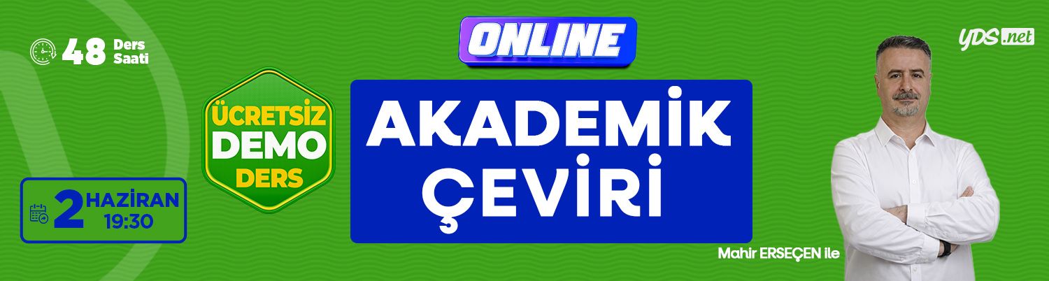 AKADEMİK ÇEVİRİ
