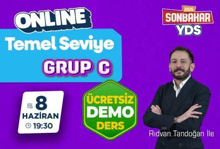 GRUP C - YDS & YÖKDİL SONBAHAR 2026-DEMO DERS
