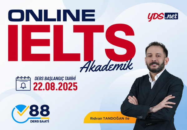 ONLINE IELTS AKADEMİK - AĞUSTOS 2026