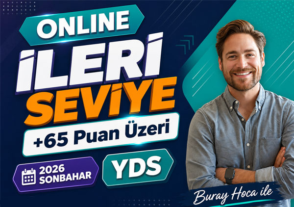 ONLINE İLERİ SEVİYE YDS & YÖKDİL 2026 SONBAHAR