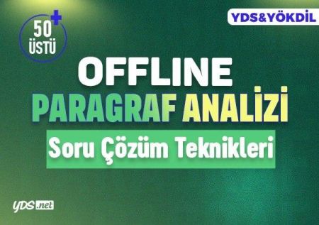 OFFLINE PARAGRAF ANALİZİ & SORU ÇÖZÜM TEKNİKLERİ