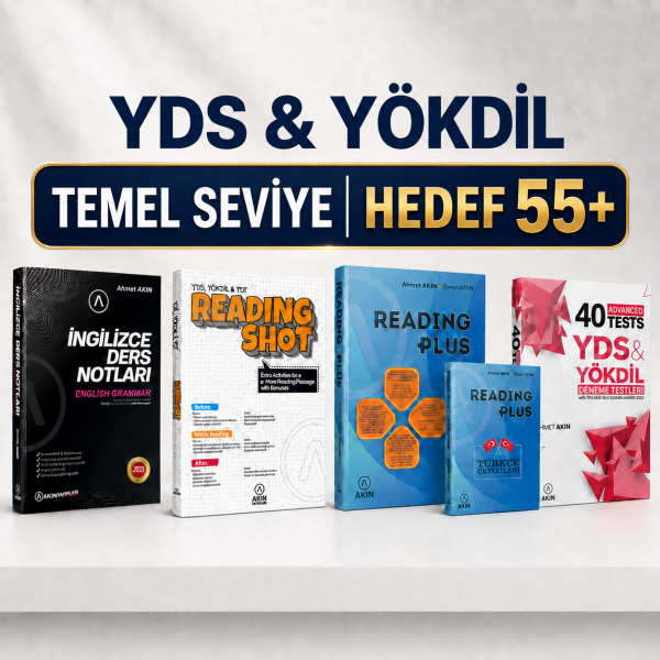 YDS & YÖKDİL Temelden Hedefe Kitap Seti