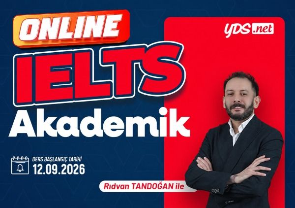 ONLINE IELTS AKADEMİK - AĞUSTOS 2026