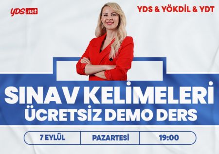 SINAV KELİMELERİ (YDS & YÖKDİL & YDT)
