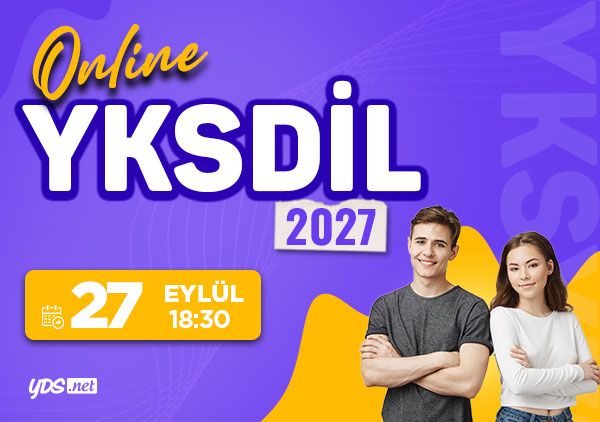 ONLINE YKS-DİL (YDT) 2026–2027 HAZIRLIK PROGRAMI