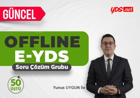 Offline e-YDS Kampı – Soru Çözüm Grubu