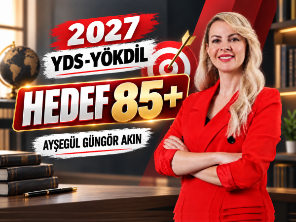ONLINE 85+ HEDEF YDS & YÖKDİL İLKBAHAR 2027